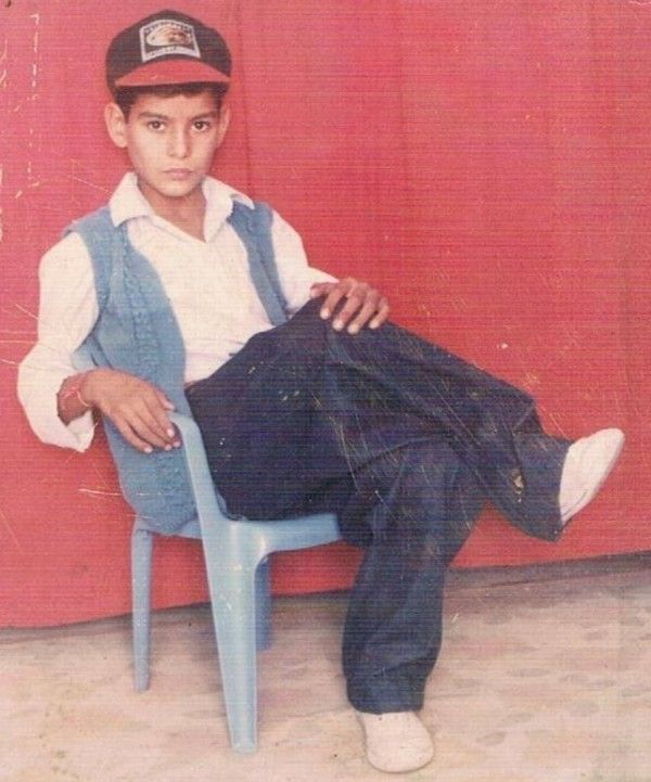 A childhood picture of Kabir Duhan Singh