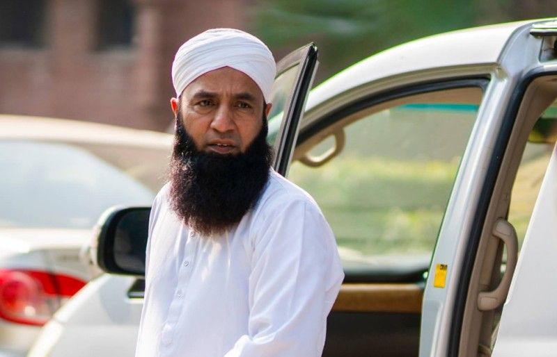 A photo of Saeed Anwar clicked during a preaching tour