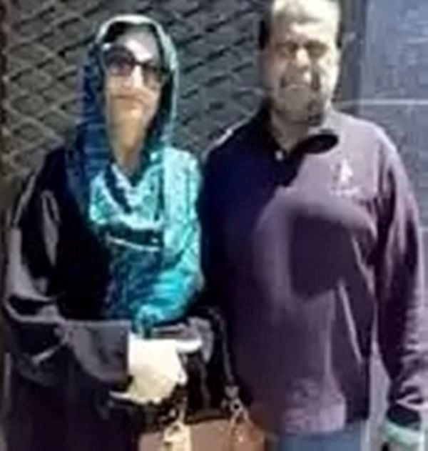 आलिया हमीदी के माता-पिता की तस्वीर