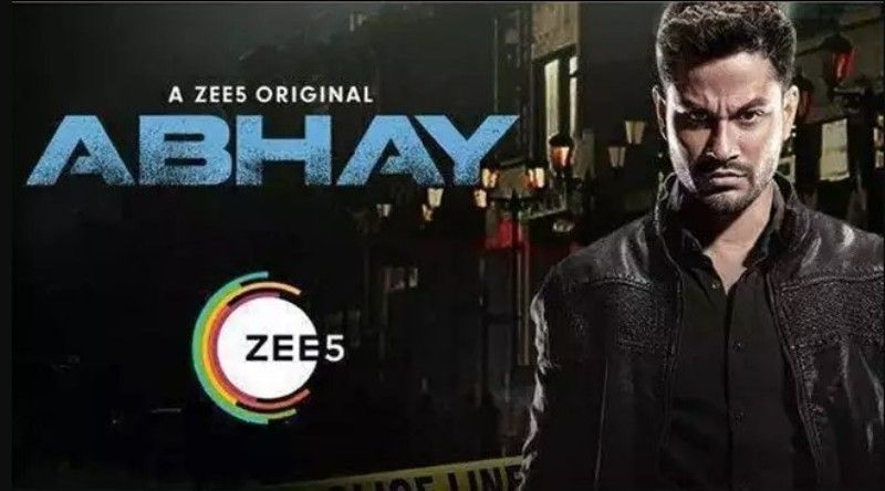 A poster of the Hindi web series Abhay