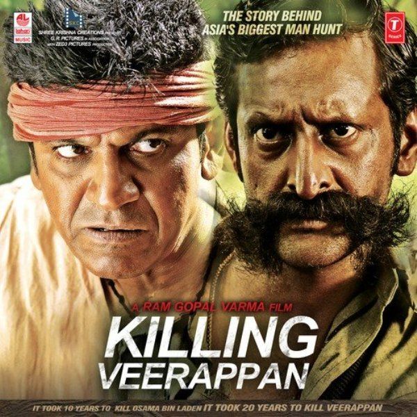 A poster of the film Killing Verappan (2023)