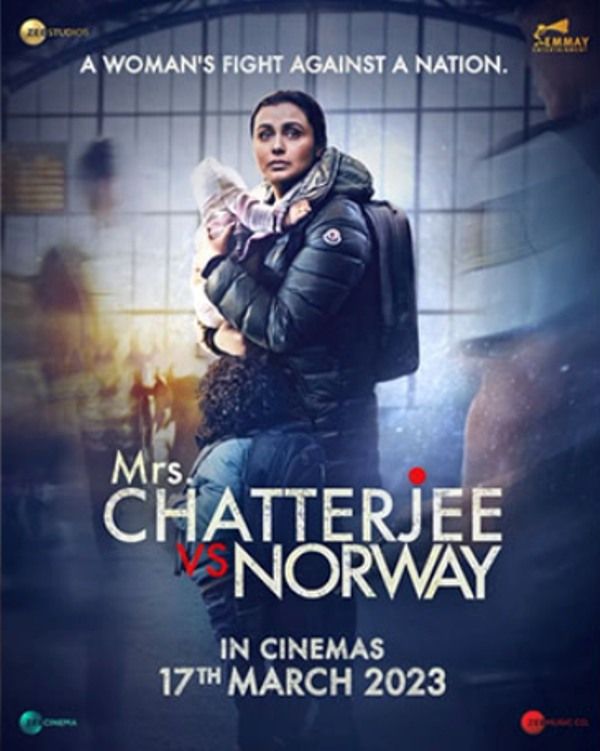 A poster of the film Mrs. Chatterjee VS Norway (2023)