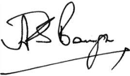Ajay Banga's signature