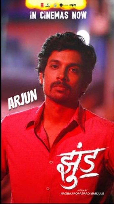 Arjun Radhakrishnan as Arjun in the Zee5 Hindi-language film Jhund (2022)