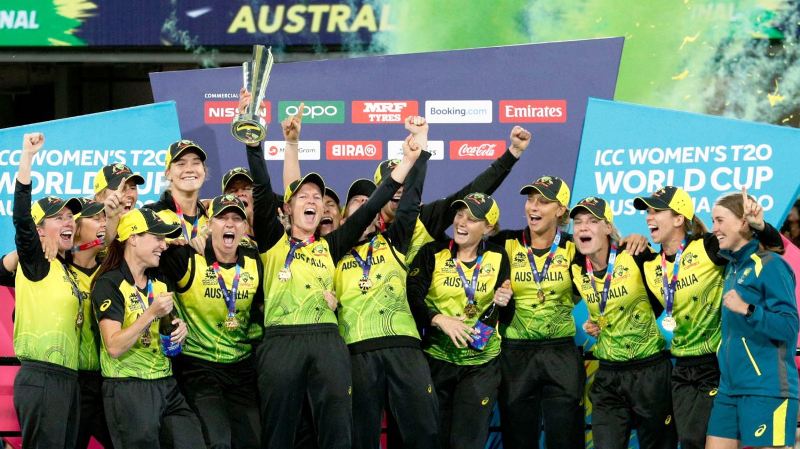 Australia Women after winning 2023 ICC Women's T20 World Cup