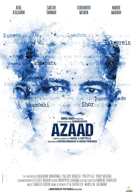 Azaad's poster