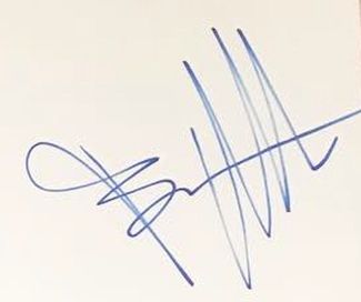 Bruce Willis Autograph