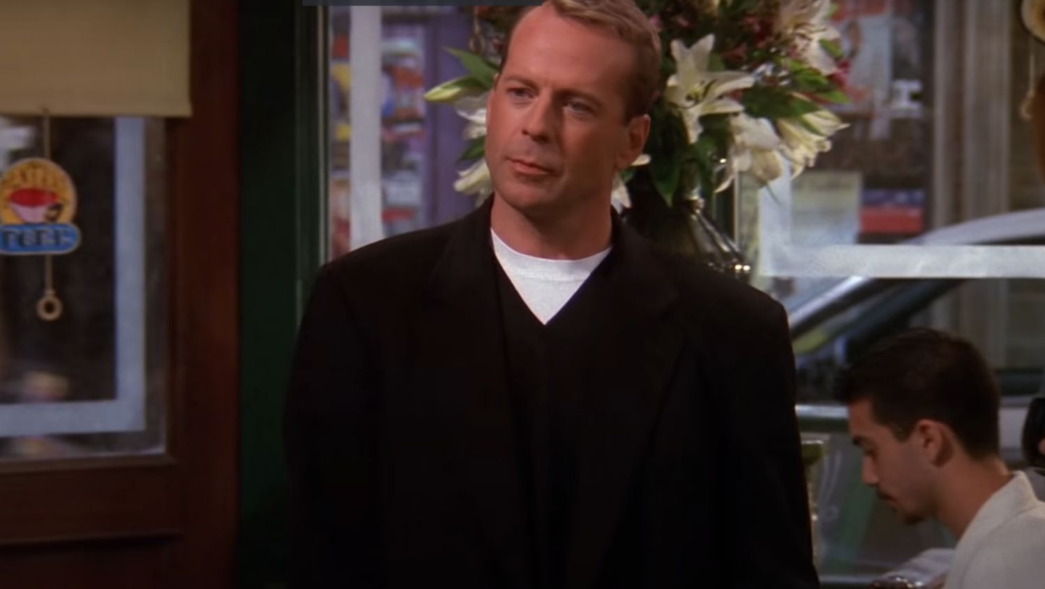 Bruce Willis in the TV show Friends