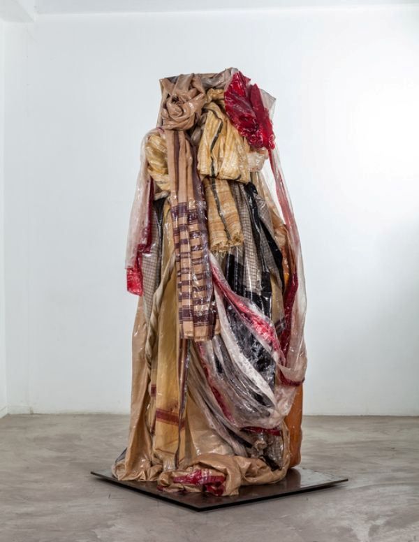 Cloak for MM (2018) by Bharti Kher