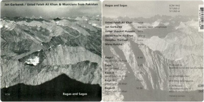 Cover of the CD Album 'Ragas and Sagas'
