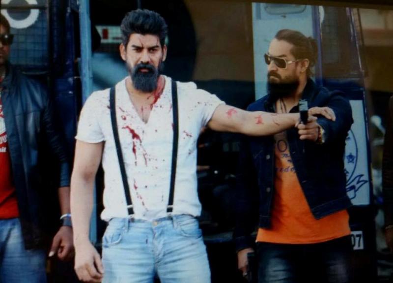 Kabir Duhan Singh during a scene in his debut movie Jil