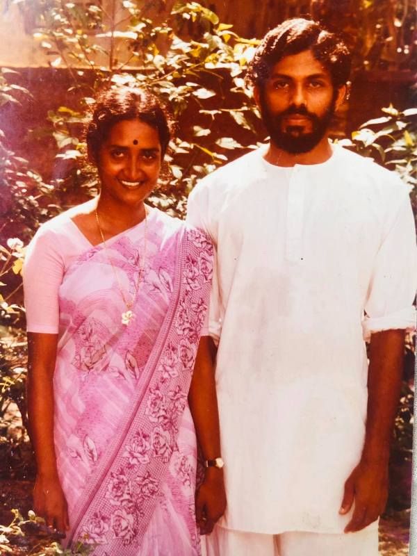 Kani Kusruti shared an old photograph of her parents on Facebook