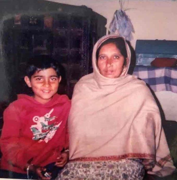 Karan Aujla's mother, Rajinder Kaur Aujla