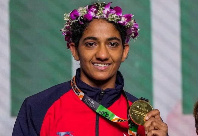 Nitu Ghanghas won gold at Women's World Boxing Championships held in New Delhi 2023