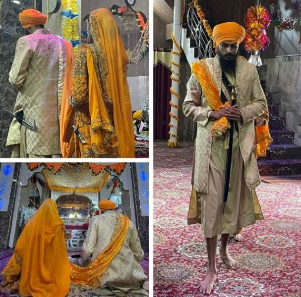 Pictures from Kirandeep Kaur’s wedding with Amritpal Singh