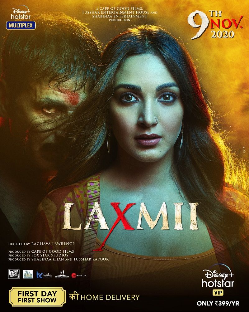 Poster of the film Laxmii (2020)