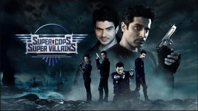 Poster of the television show Supercops VS Supervillains