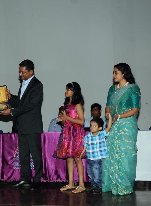 Rajesh Gopinathan with his family