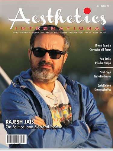 Rajesh Jais featured on the cover of a magazine