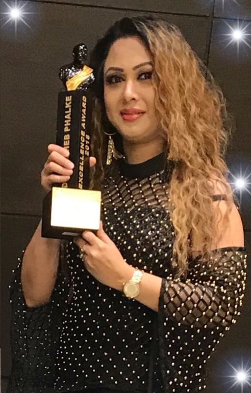 Rani Hazarika after winning Dada Saheb Phalke Award in 2018