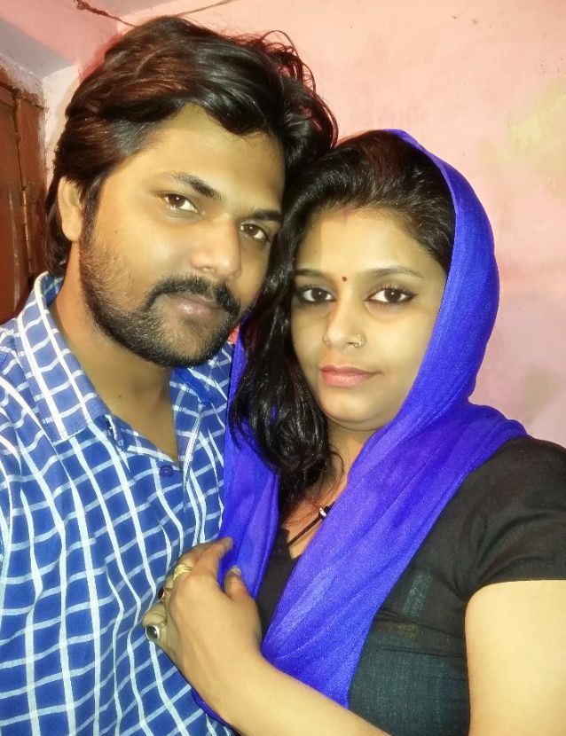 Samar Singh with his girlfriend in 2015