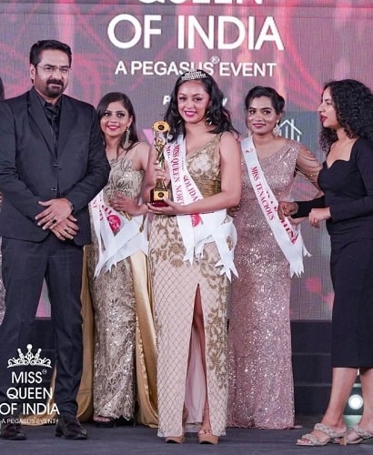 Shiju Abdul Rasheed at Miss Queen of India contest