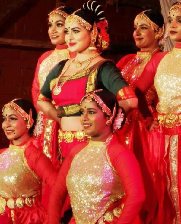 Sruthi Lakshmi during a dance performance