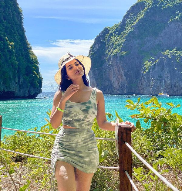 A picture of Ananya Nagalla from her trip to Phuket, Thailand