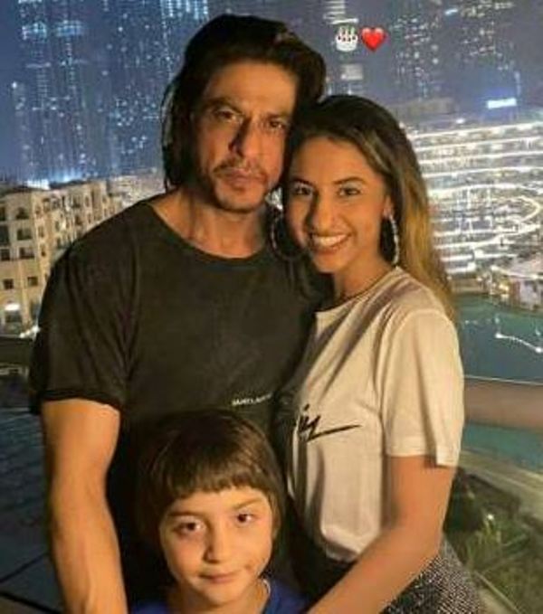 Alia Chhiba and Shah Rukh Khan