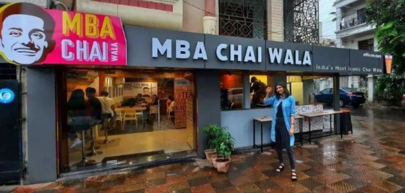 An MBA Chai Wala outlet
