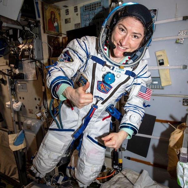 Astronaut Christina Hammock Koch