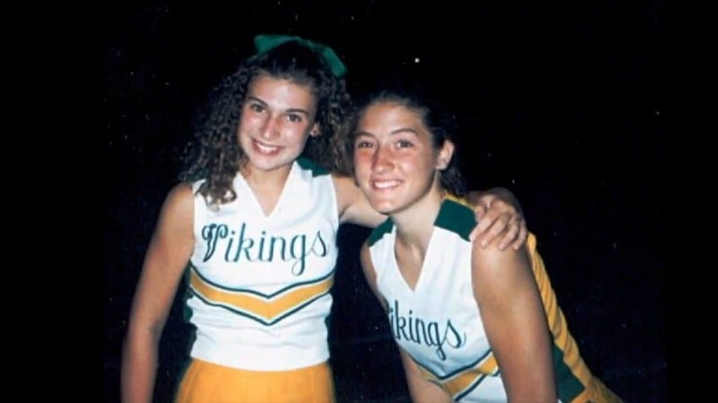 Christina Hammock Koch in her teens during her schools days at White Oak High School