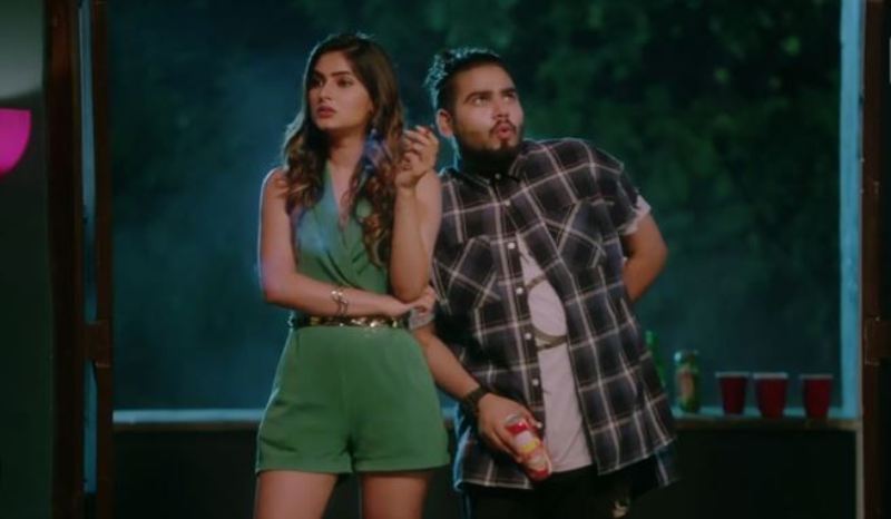 Deepak Kalra (as Shakti) along with a co-actor in a still from the web series 'Ragini MMS: Returns' (2017)