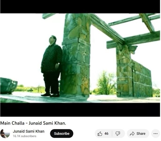 Junaid Sami Khan's debut music album Main Challa (2013)