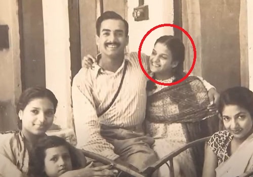 Kamini Kaushal with her family