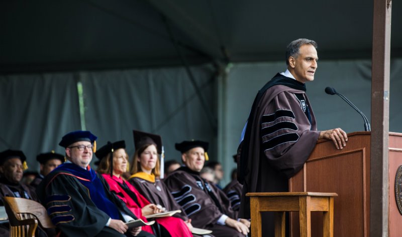 Richard R. Verma giving 151st commencement address at the Lehigh University in 2019