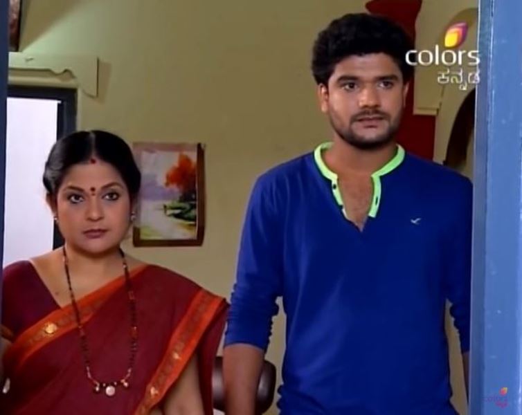 Sampath J Ram in a still from Colors Kannada's 2013 TV show 'Agnisakshi'