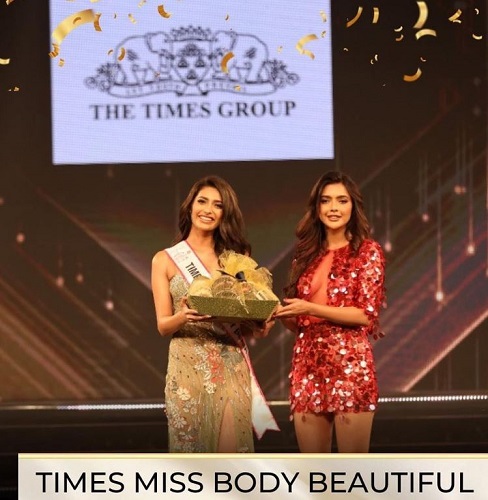 Shreya Poonja on winning Times Miss Body Beautiful title