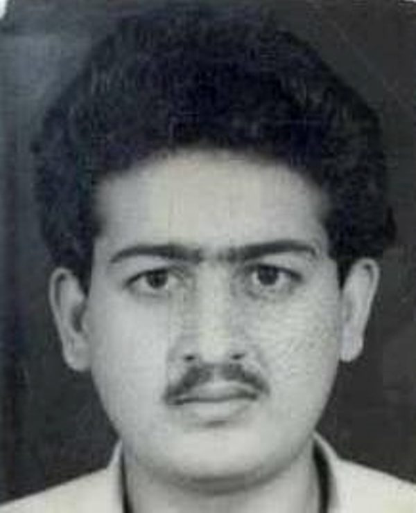 Vinod Bhanushali during his young days