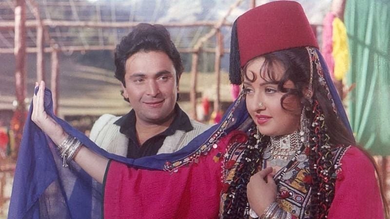 Zeba Bakhtiar in a still from the film Henna (1992)