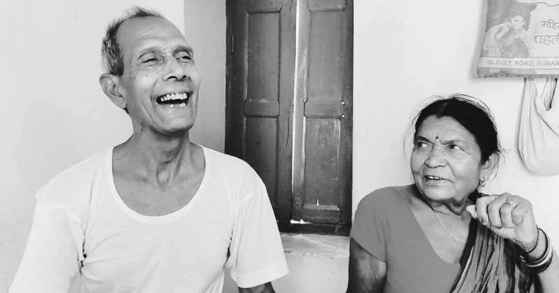 A photo of Jaihind Kumar's parents