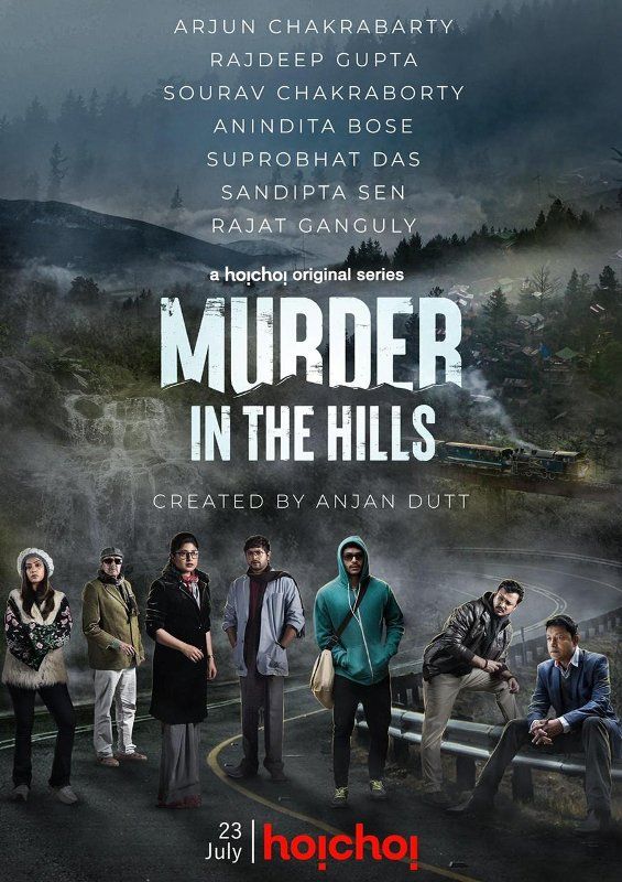 A poster of Arjun Chakrabarty's web series, Murder In The Hills