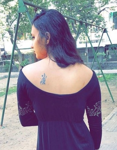 Aashna Chaudhary's tattoo