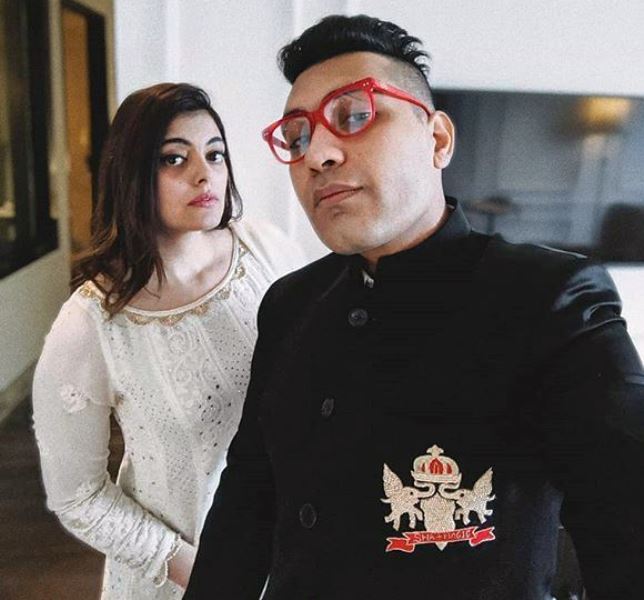 Shashwat Sachdev with his wife