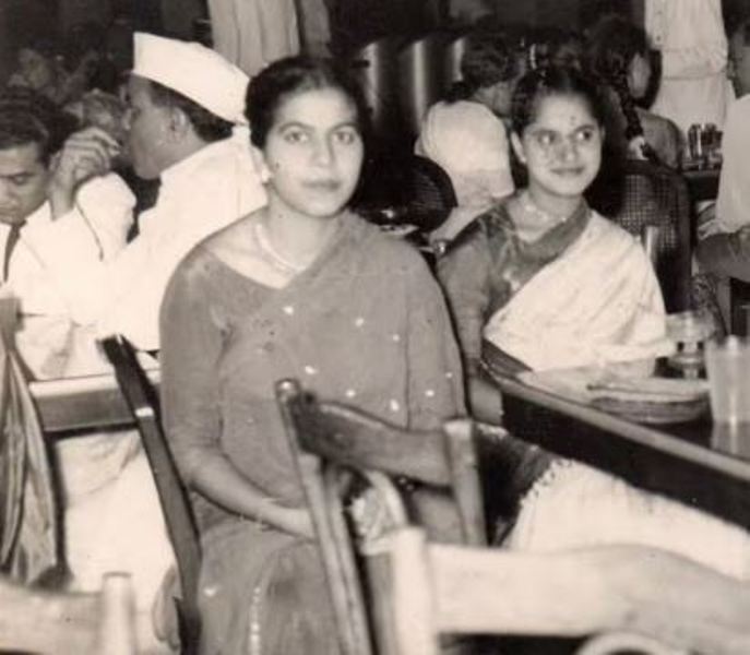 An old picture of Snehlata Pandey