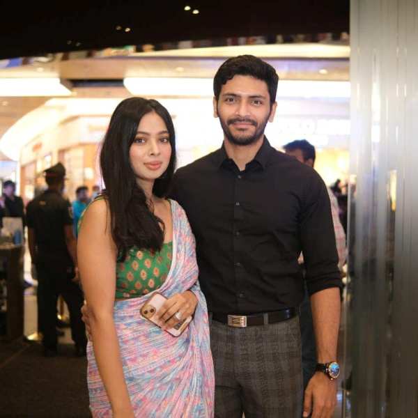 Arjun Chakrabarty with his wife, Sreeja Sen Chakrabarty