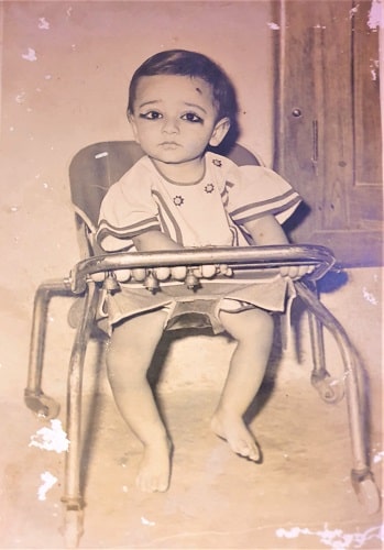 Atul Agrawal's childhood photo