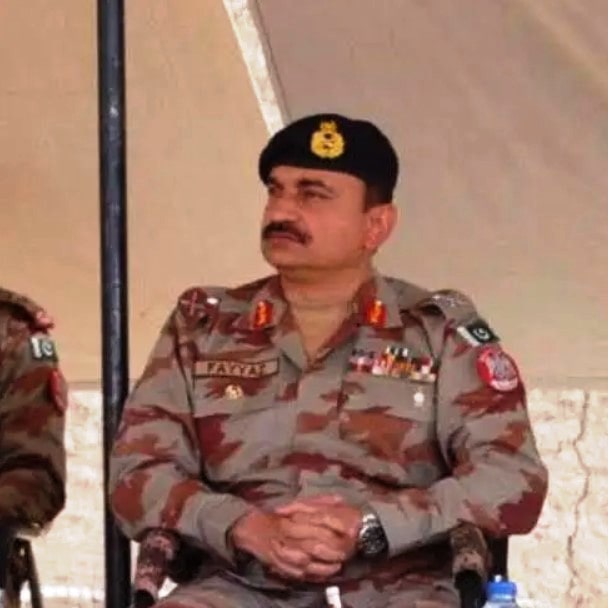 Fayyaz Hussain Shah as the IG of FC (North)