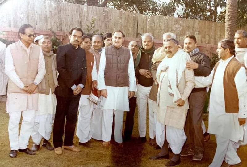 Hari Shankar Tiwari worked with Rajiv Gandhi during the late 1980s