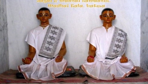 Idols of Jagai and Madhai